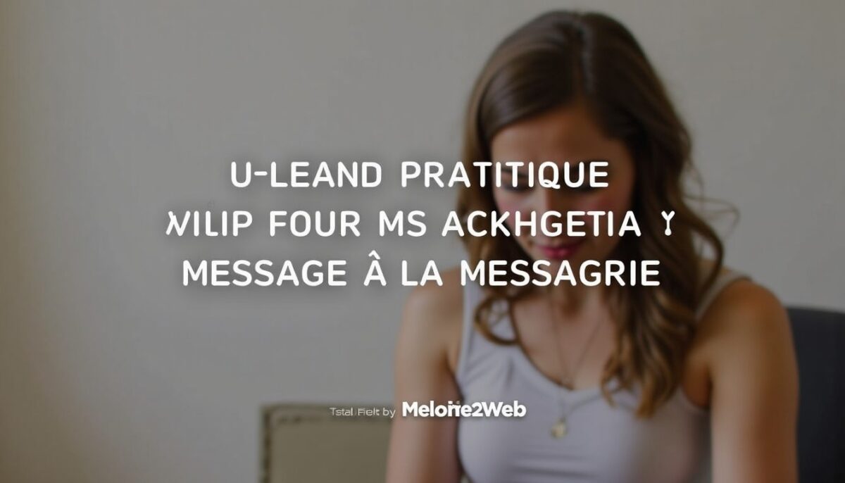 Guide pratique pour accéder à la messagerie Melanie2Web